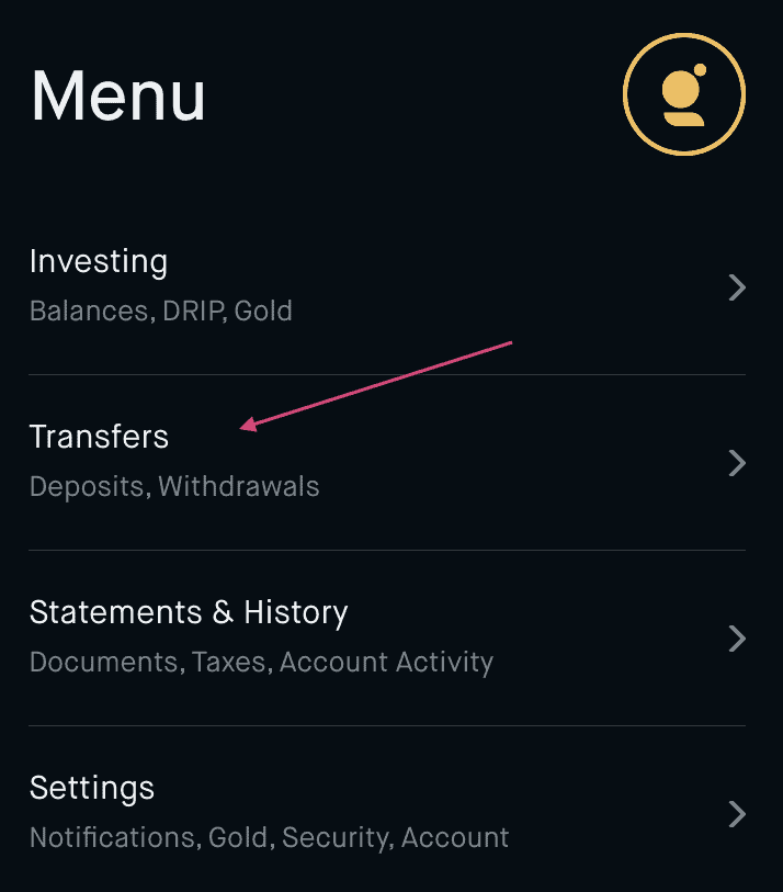 Transfer from coinbase to robinhood not able to login to crypto.com