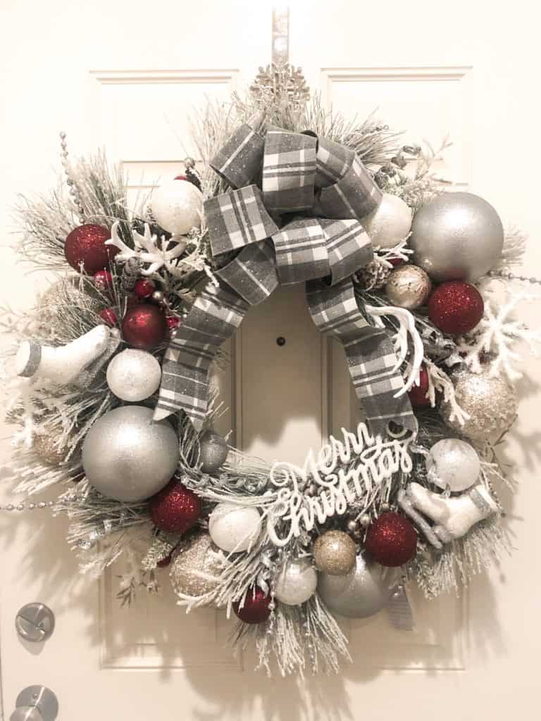 how to make a cheap christmas wreath