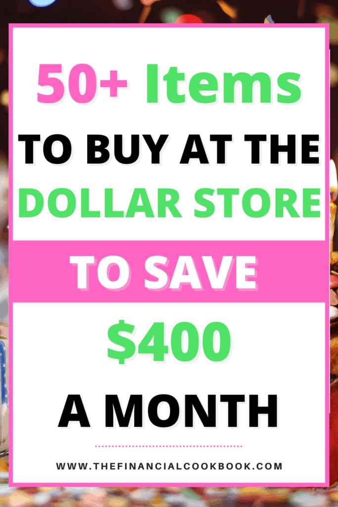 products to buy at dollar tree