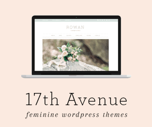 17th Avenue Designs Best Feminine WordPress Themes