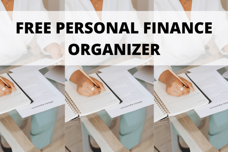 How to Make Your Own FREE Personal Finance Organizer - The Financial ...